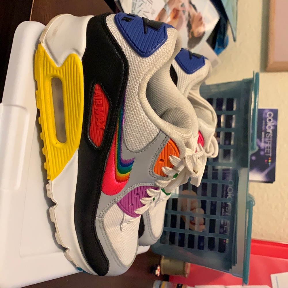 Nike Multicolor Athletic Shoes